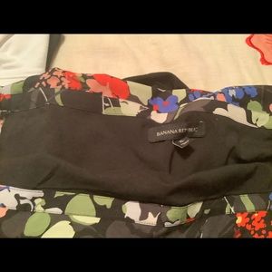 Banana Republic off the shoulder flower dress